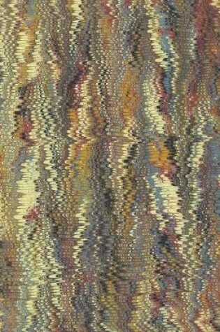 Cover of Journal Abstract Unique Marbleized Design