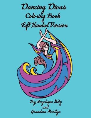 Book cover for Dancing Divas Coloring Book