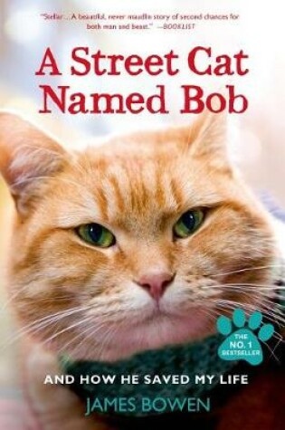 Cover of A Street Cat Named Bob and How He Saved My Life