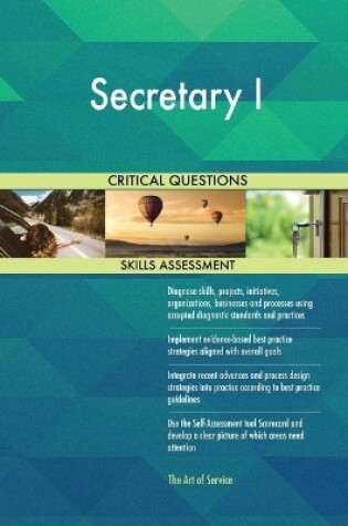 Cover of Secretary I Critical Questions Skills Assessment