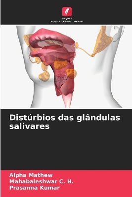 Book cover for Distúrbios das glândulas salivares