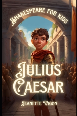 Book cover for Julius Caesar Shakespeare for kids