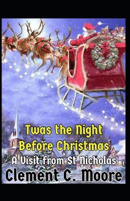 Book cover for Twas the Night before Christmas(A Visit from St. Nicholas)classics illustrated