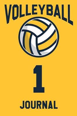Book cover for Volleyball Journal 1