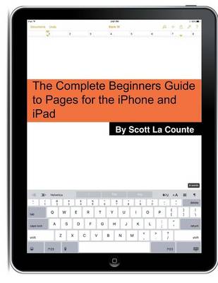 Book cover for The Complete Beginners Guide to Pages for the iPhone and iPad