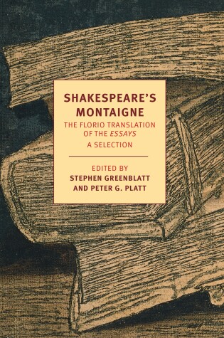 Cover of Shakespeare's Montaigne