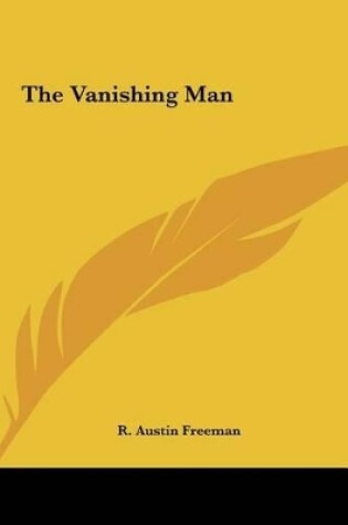 Cover of The Vanishing Man the Vanishing Man