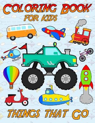 Book cover for Coloring Book For Kids