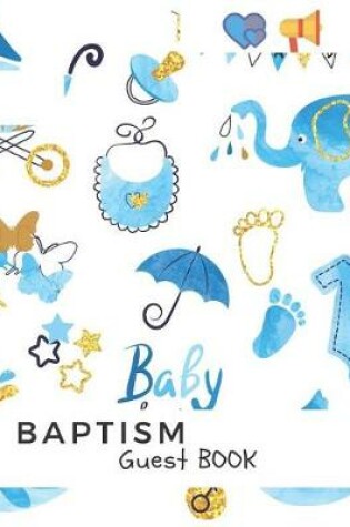 Cover of Baby Baptism Guest Book