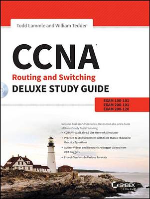Book cover for CCNA Routing and Switching Deluxe Study Guide