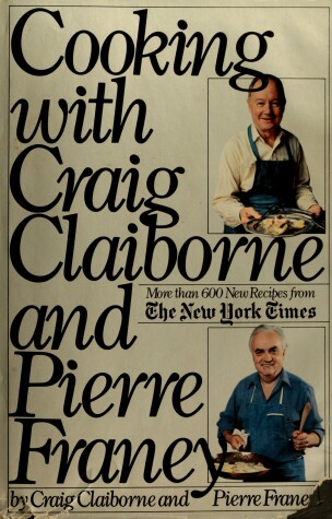 Book cover for Cooking with Craig Clairborne