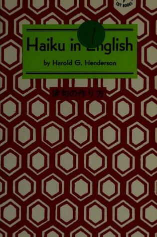 Cover of Haiku in English