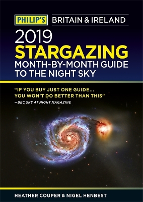 Book cover for Philip's 2019 Stargazing Month-by-Month Guide to the Night Sky Britain & Ireland