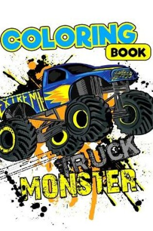 Cover of Monster Truck Coloring Book