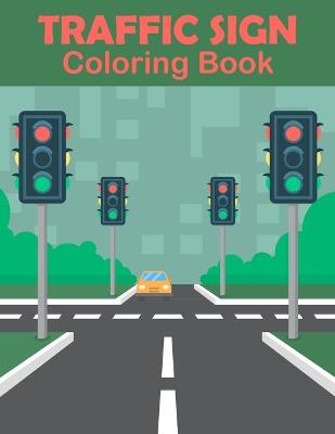 Book cover for Traffic Sign Coloring Book