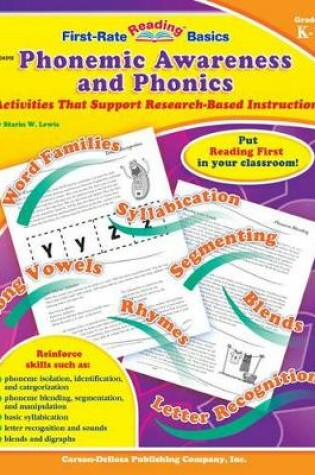 Cover of Phonemic Awareness and Phonics, Grades K - 1