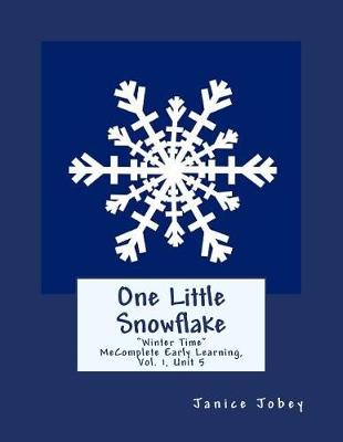 Book cover for One Little Snowflake