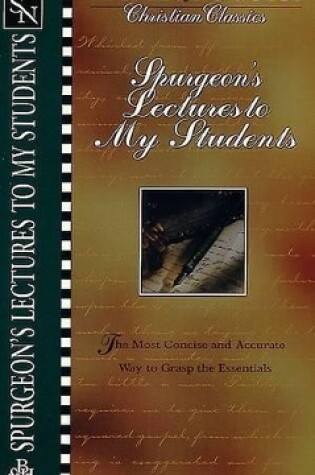 Cover of Spurgeon's Lectures to My Students