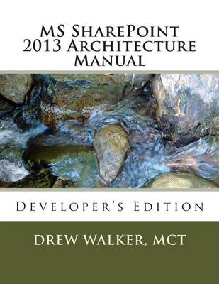 Book cover for MS Sharepoint 2013 Architecture Manual