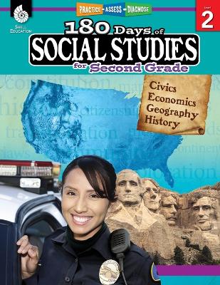 Book cover for 180 Days of Social Studies for Second Grade