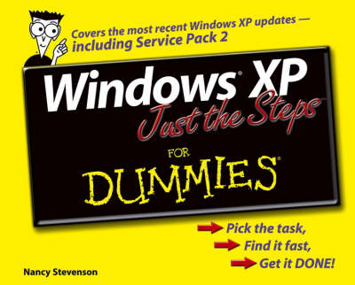 Book cover for Windows XP Just the Steps For Dummies