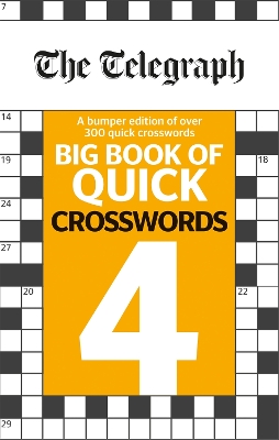 Book cover for The Telegraph Big Book of Quick Crosswords 4