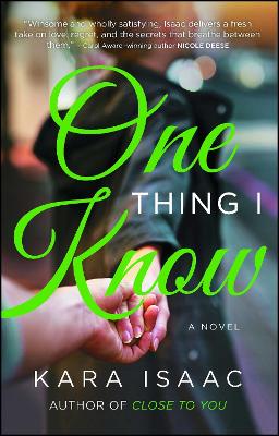 Book cover for One Thing I Know