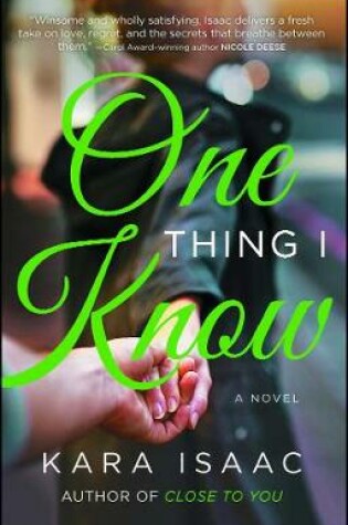 Cover of One Thing I Know