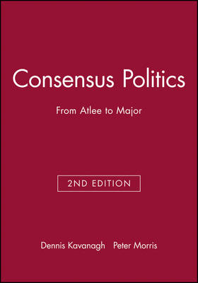 Book cover for Consensus Politics