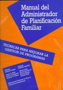 Book cover for Manual del Administrador de Planificacion Familiar