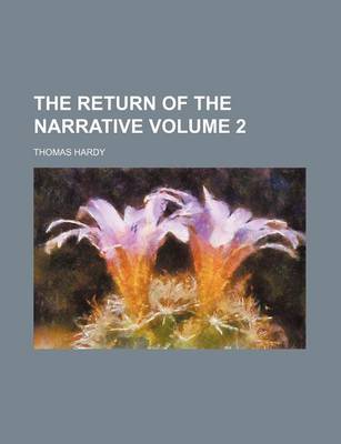 Book cover for The Return of the Narrative Volume 2