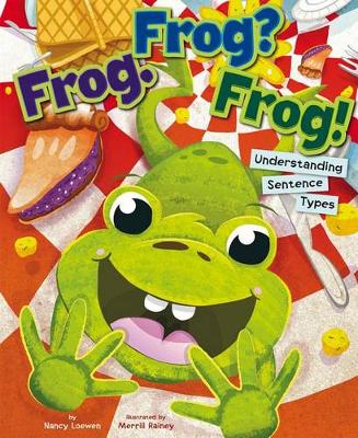 Book cover for Frog. Frog? Frog!