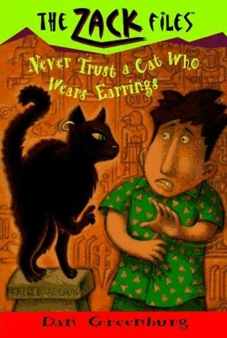 Book cover for Zack Files 07: Never Trust a Cat Who Wears Earrings