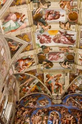 Book cover for Sistine Chapel Looking Up at Michelangelo's Artwork Journal