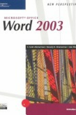 Cover of New Perspectives on Microsoft Word 2003- Introductory