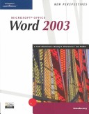 Book cover for New Perspectives on Microsoft Word 2003- Introductory