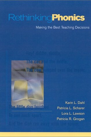 Cover of Rethinking Phonics