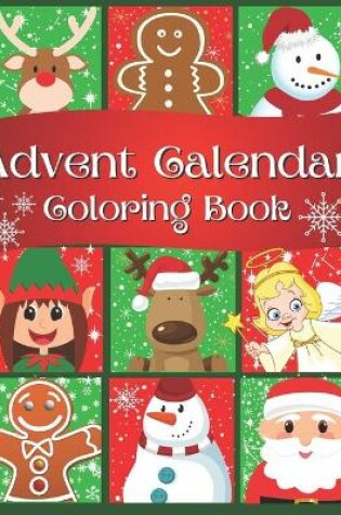 Cover of Advent Calendar Coloring Book