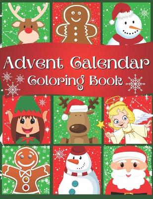 Book cover for Advent Calendar Coloring Book