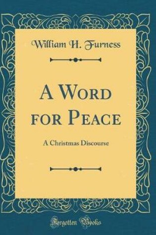 Cover of A Word for Peace