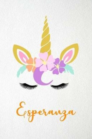 Cover of Esperanza A5 Lined Notebook 110 Pages