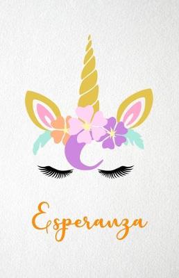 Book cover for Esperanza A5 Lined Notebook 110 Pages