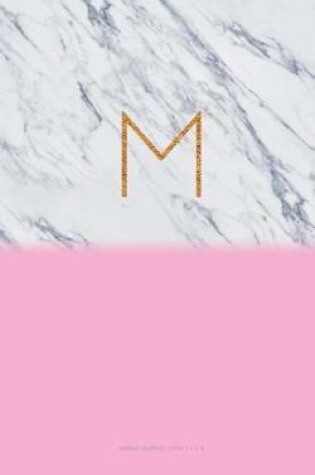 Cover of M - Marble Journal Pink 5 x 8