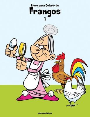 Book cover for Livro para Colorir de Frangos 1