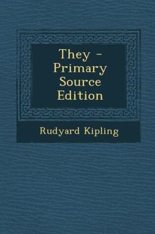 Cover of They - Primary Source Edition