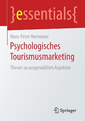 Book cover for Psychologisches Tourismusmarketing