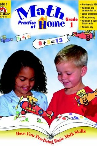 Cover of Math Practice at Home, Grade 1