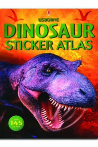 Cover of Sticker Atlas Dinosaurs