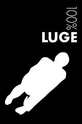 Book cover for Luge Notebook