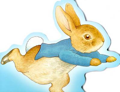 Book cover for Peter Rabbit Giant Shaped Board Book